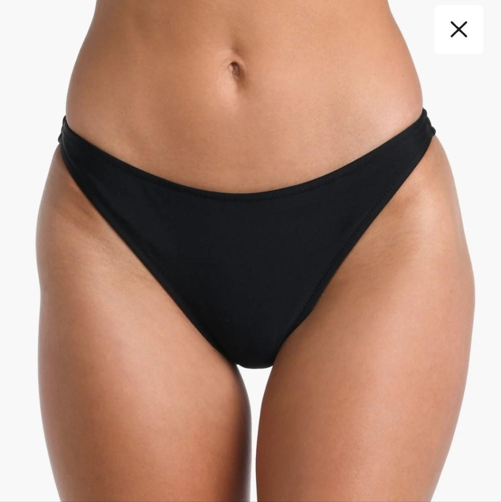 L'AGENCE JEAN BIKINI BOTTOM IN BLACK / SZ:SMALL